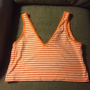 Bright crop top